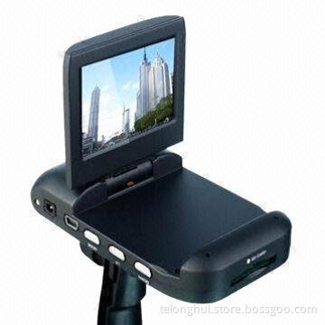 Portable Car DVR with 5-megapixel Camera, Records All Traffic Information, Measures 100 x 63 x 25mm